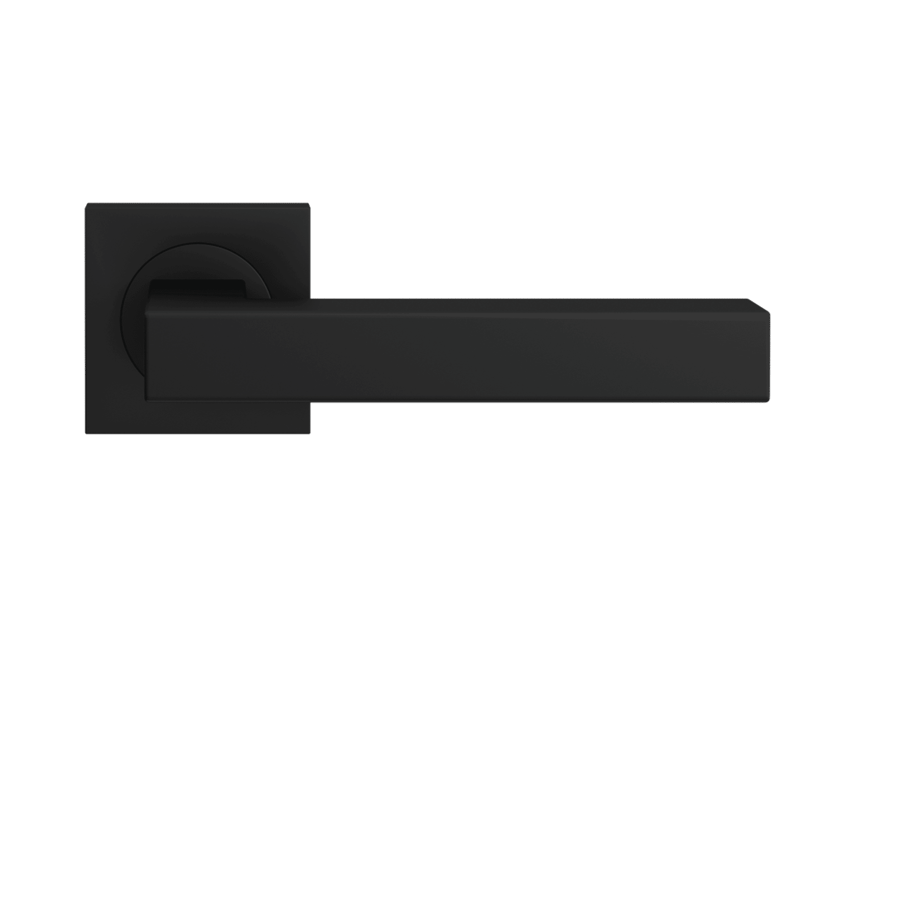 Seattle Kosmos - Door Handle Stainless Steel Square Black